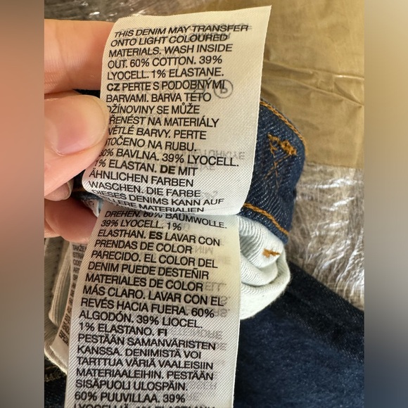 & Other Stories Straight Gold-Buckle Jeans - Picture 13 of 16